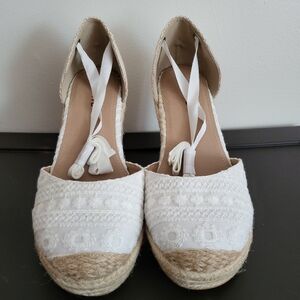 Torrid ankle wrap wedges